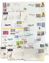 Lufthansa 1st Flight 16 Envelopes 1959-1983