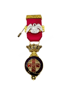 Rose Croix 18th Degree Breast Jewel