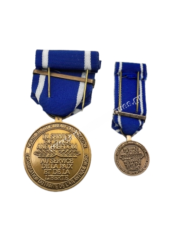 NATO Medal and Miniature Medal Former Yugoslavia