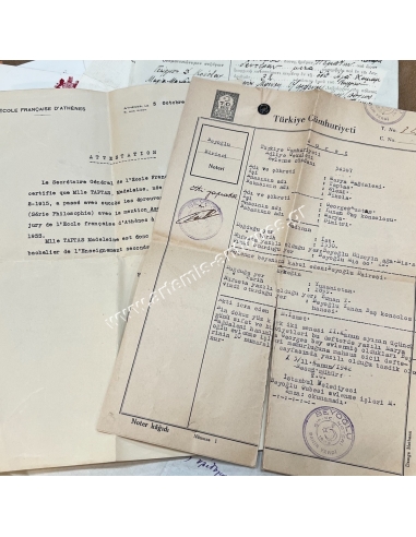 Διάφορα χαρτιά, έγγραφα και φωτογραφίες, Αρχείο Γ.Κούστα