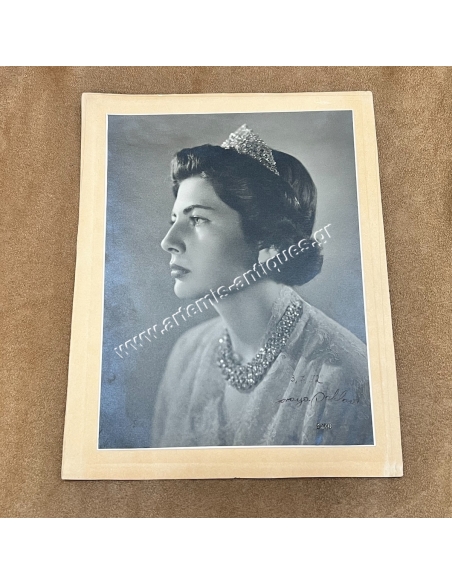 Mohammad Reza Pahlavi και Soraya Pahlavi Υπογεγραμμένες Φωτογραφίες 1952
