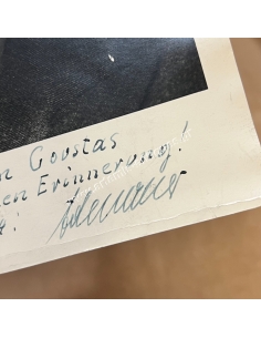 Konrad Adenauer signed picture dedicated to Georgios Coustas 2