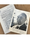 Υπογεγραμμένη φωτογραφία του Konrad Adenauer αφιερωμένη στο Γεώργιο Κούστα