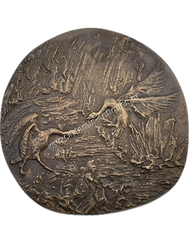 Konrad Lorenz, Art Medal by Veronica Fuz