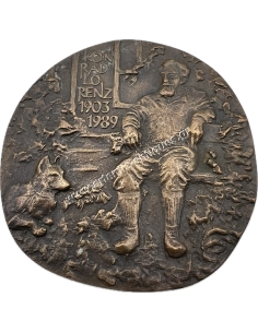 Konrad Lorenz, Μετάλλιο Τέχνης από την Veronica Fuz
