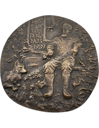 Konrad Lorenz, Μετάλλιο Τέχνης από την Veronica Fuz