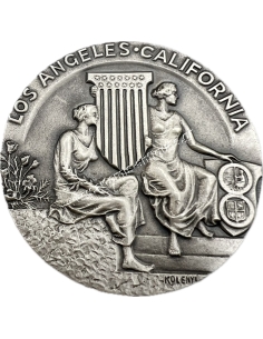 Xth Olympiad Participation Medal Los Angeles California 1932 Commemorative Restrike Medal 2
