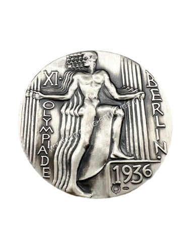 XIth Olympiade Participation Medal Berlin 1936 Commemorative Restrike Medal