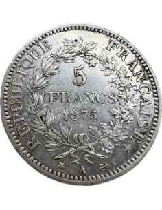 5 Francs 1875 A Γαλλία 2