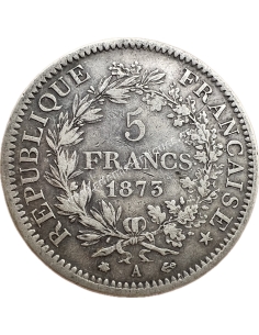 5 Francs 1873 A Γαλλία 2