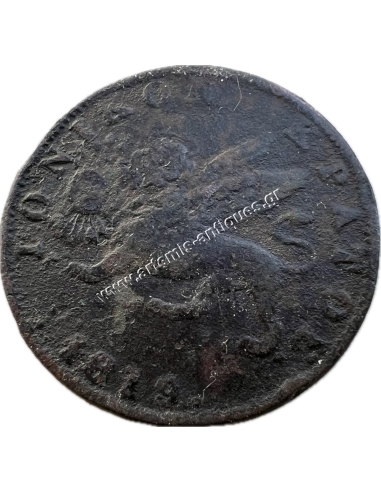 2 Λεπτά 1819. George III Ιονικό Κράτος