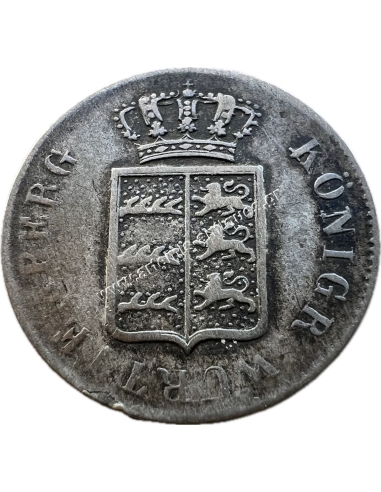 6 Kreuzer 1839 William I Βασίλειο της Βυρτεμβέργης