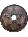 10 Centimes 1894 Leopold II Βελγικό Κονγκό