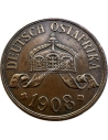 5 Heller 1908 Wilhelm II German East Africa