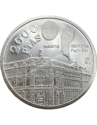 2000 Pesetas 1994 Juan Carlos Spain