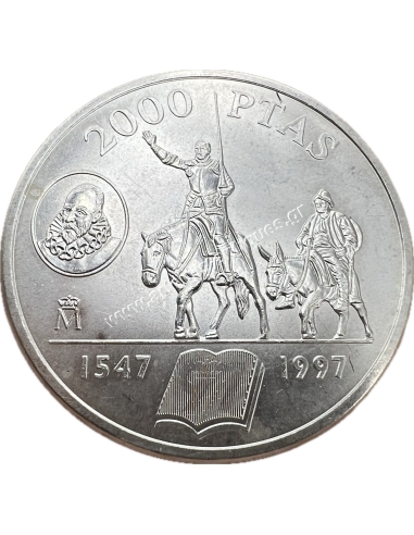 2000 Pesetas 1997 Juan Carlos Ισπανία