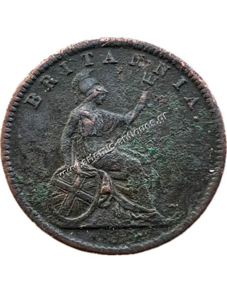 1 Λεπτό 1834. William IV Ιονικό Κράτος