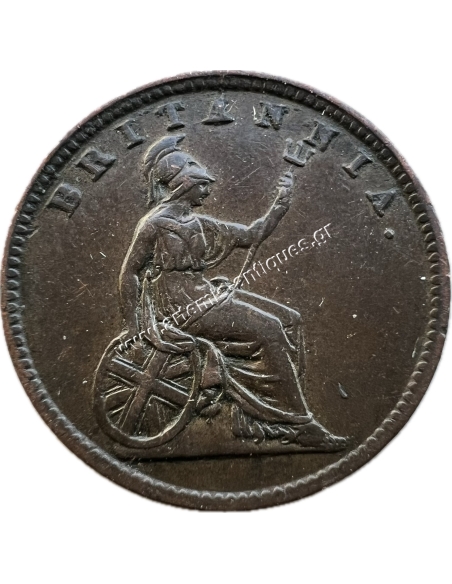 1 Λεπτό 1834. William IV Ιονικό Κράτος