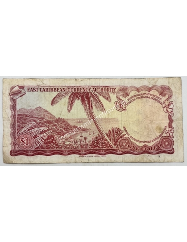 1 Dollar 1965 Elizabeth II Κράτη της Ανατολικής Καραϊβικής