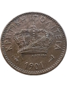 1 Lepto 1901 Prince George Cretan State
