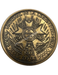 Order of the Legion of Honor 1802-2002 Medal by R. Corbin France
