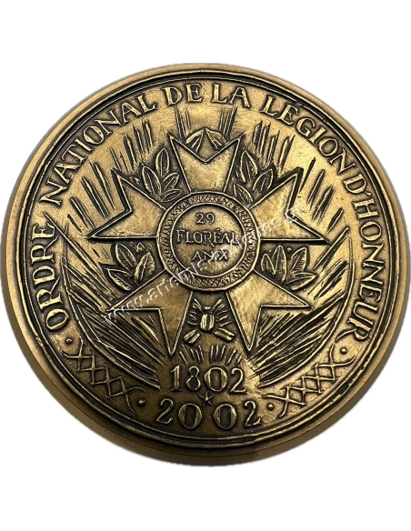 Order of the Legion of Honor 1802-2002 Medal by R. Corbin France
