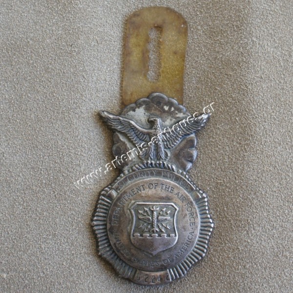 U.S.A Air Force Security Police  Badge