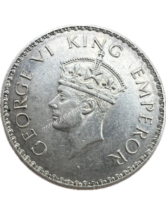 1 Rupee 1938 George VI with dot AU-UNC Βρετανική Ινδία