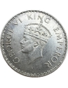 1 Rupee 1938 George VI with dot AU-UNC British India