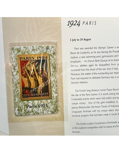 Olympiads 1896-2004, 25 Collector's Telephone Cards