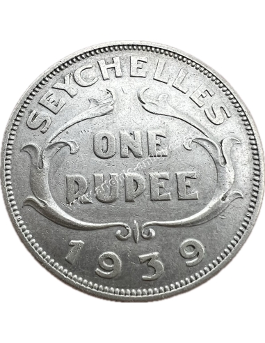 1 Rupee 1939 George VI Σευχέλλες