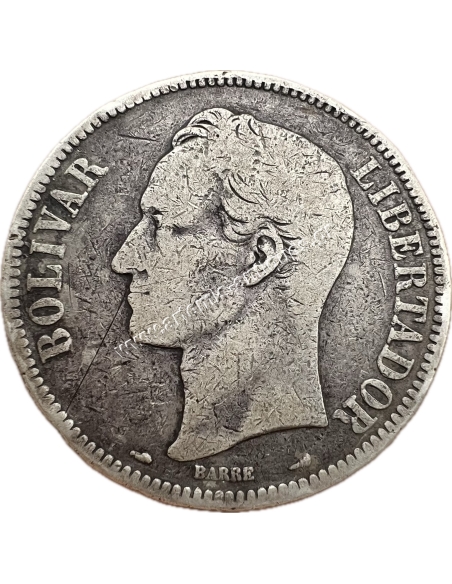 5 Bolivares 1904 Βενεζουέλα