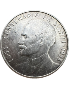 1 Peso 1953 Jose Marti