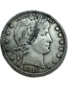 25 Cents 1916 D XF+ Barber Quarter