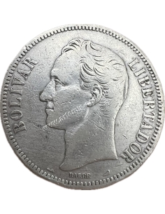 5 Bolivares 1904 Venezuela