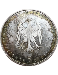 5 Marks 1977 Heinrich von Kleist  Proof BU Germany 2