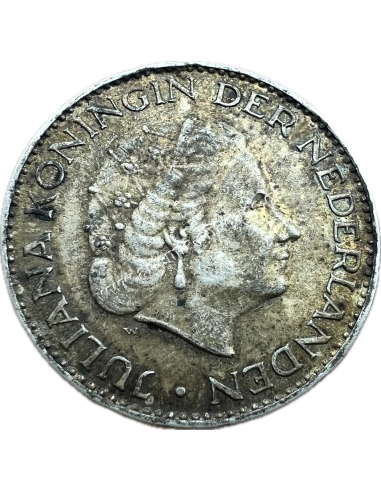 1 Gulden 1964 UNC-BU Juliana Netherlands