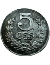 5 Centimes 1922 Charlotte Λουξεμβούργο Key Date