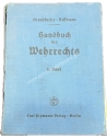 Handbuch des Wehrrechts 1939, Band 2