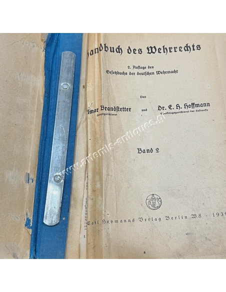 Handbuch des Wehrrechts 1939, Band 2