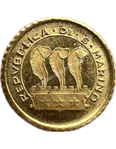 Salvam Fac Rempublicam Tuam Commemorative Gold Medal San Marino 2