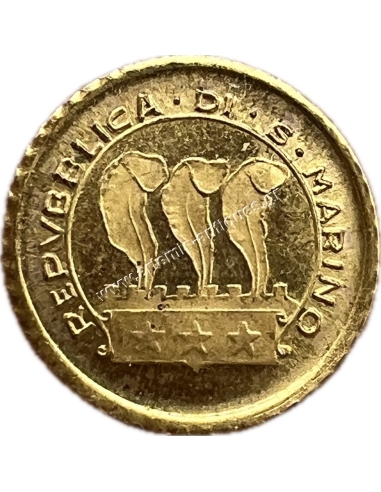 Salvam Fac Rempublicam Tuam Commemorative Gold Medal San Marino