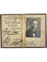 Athens University, Medical School Student Recognition Card 1922