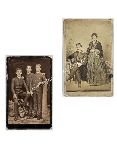 Οικογένεια Τσιγκόλη Φωτογραφίες 1864 - 1887