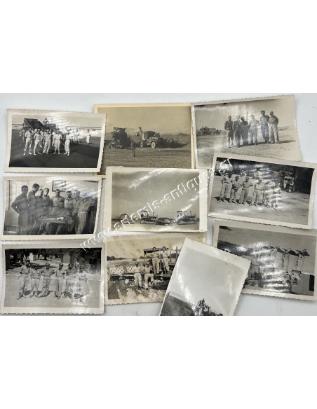 Επέκταση Αεροδρομίου Τυμπακίου 1950, φωτογραφίες