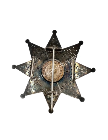 Commander's Breast Star of The Order of The Crown Italy