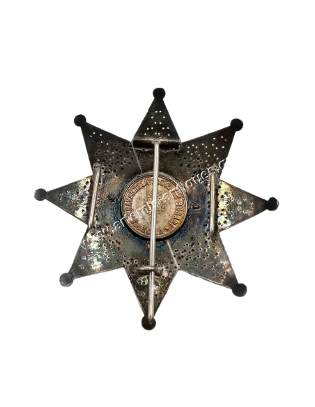 Commander's Breast Star of The Order of The Crown Italy