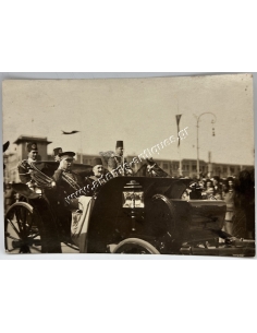 Rare Photo of King Fouad Α of Egypt and King Albert I of Belgium