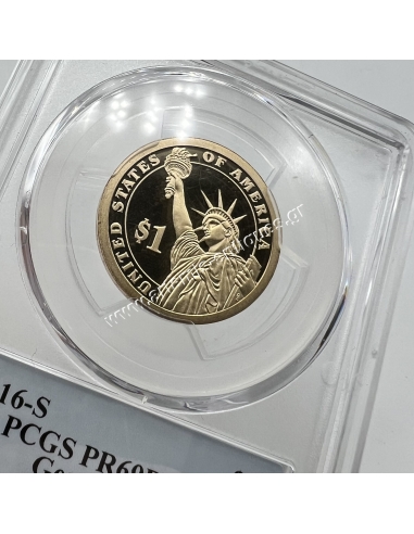 1 Dollar 2016 S Gerald Ford PCGS PR69DCAM