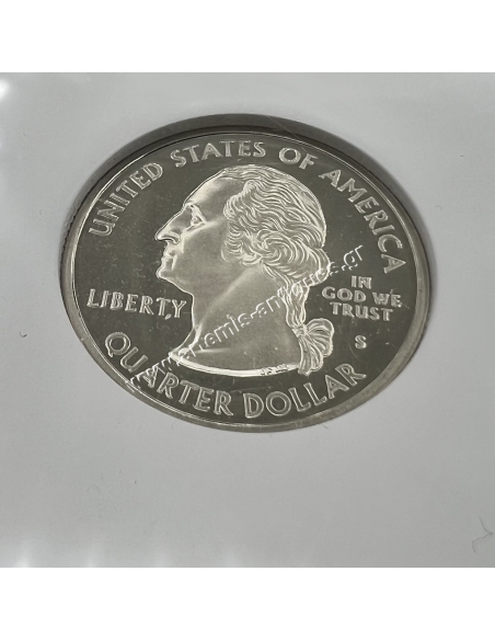 2000 S Clad 25 cents Massachusetts NGC PF 69 Ultra Cameo 2006 Collectors Society